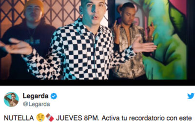 LEGARDA NO PUDO VER EL ESTRENÓ DE SU ÚLTIMO VIDEO MUSICAL