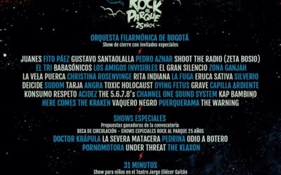 Se acerca Rock Al Parque 2019, conoce horarios y programación del festival