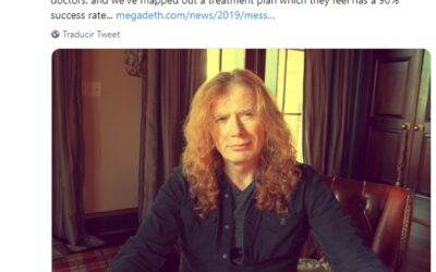DAVE MUSTAINE, CANTANTE DE MEGADETH ANUNCIÓ QUE TIENE CÁNCER DE GARGANTA