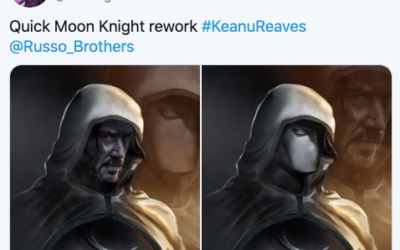 Así se vería Keanu Reeves si acepta ser ‘Moon Knight’