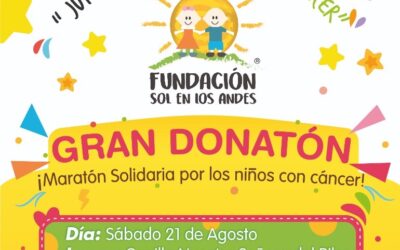 Donatón por los niños con cancer junto a Dareska y la Fundación Sol en los Andes