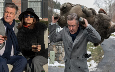 Alec Baldwin y Salma Hayek juntos en ‘Drunk Parents’