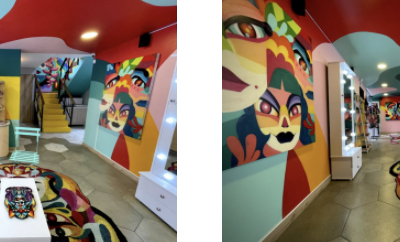 Ledania: una experiencia multisensorial llena de color y diseño