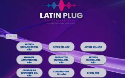 Premios Latin Plug 2022: categorías, nominados y todos los detalles de la ceremonia