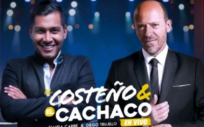 Juanda Caribe y Diego Trujillo presentan el show de comedia ‘El costeño y el Cachaco’