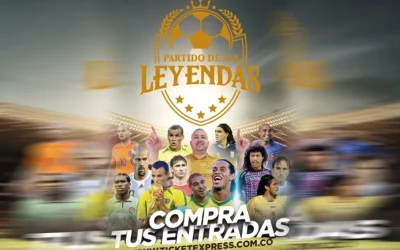 El partido de las leyendas llega a Colombia