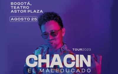 Jorge Luis Chacín, llega a Colombia para presentar su show ‘El maleducado’