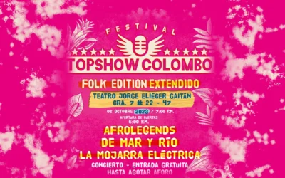 El Festival Top Show Colombo Extendido llega recargado de sonidos afrocolombianos