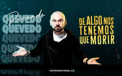 Ricardo Quevedo regresa con  su stand comedy ‘De algo nos tenemos que morir’