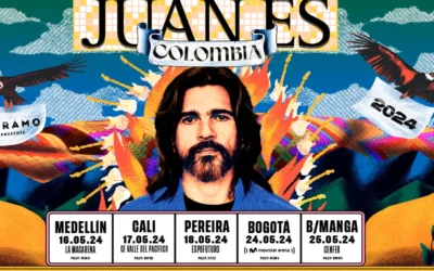 «Juan Es Colombia Tour»  Las principales Ciudades, disfrutarán los nuevos éxitos de la leyenda del pop-rock.