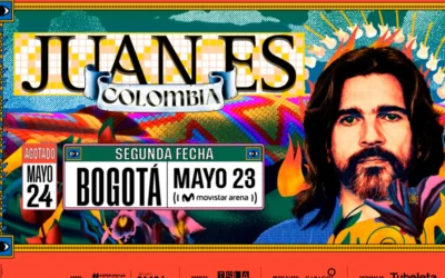 Juanes anuncia segunda fecha en Bogotá luego de agotar el Movistar Arena