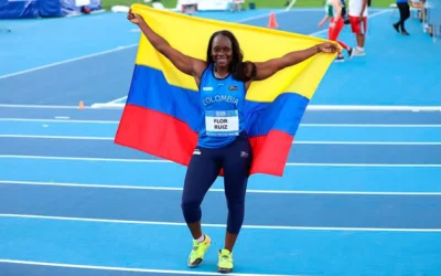 Flor Denis Ruiz: ¡La atleta que llevará la bandera colombiana en los Juegos Olímpicos de Paris 2024!