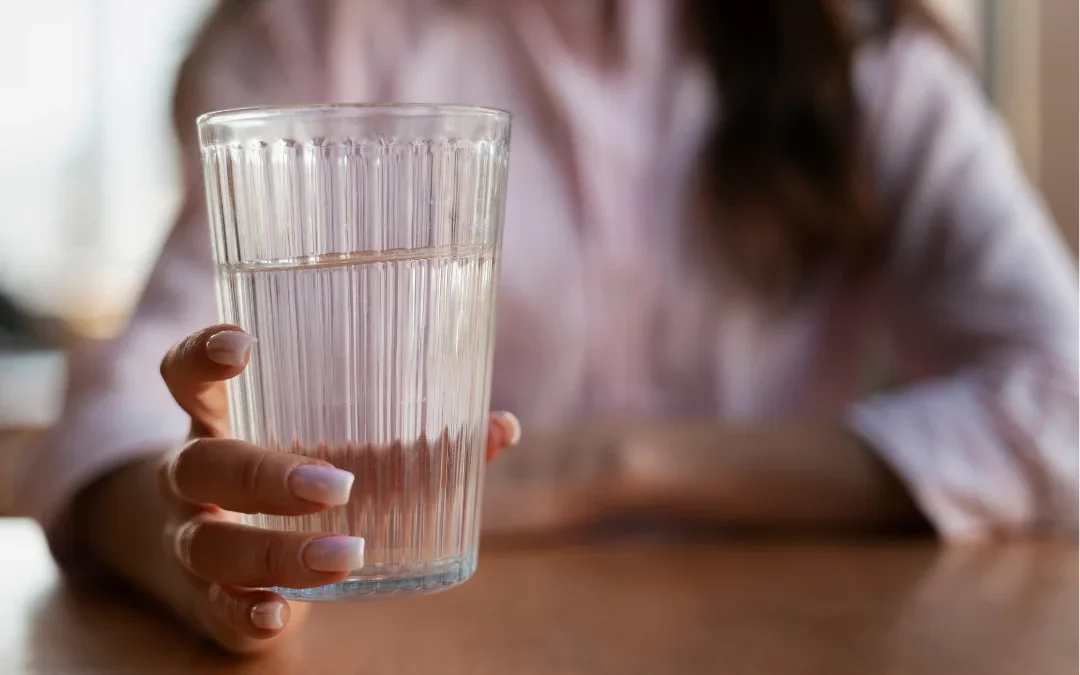 vaso de agua