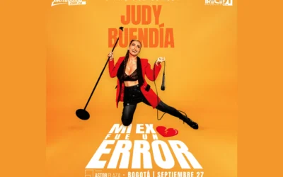 Judy Buendía llega a Bogotá con su show “Mi ex fue un error“