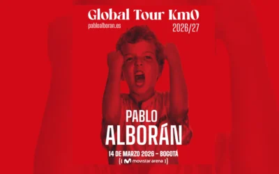 Pablo Alborán trae a Colombia su Global Tour 2026