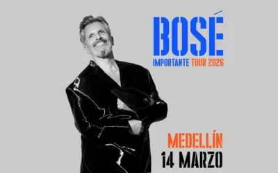 Miguel Bosé regresa a Colombia con su “Importante Tour”
