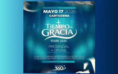 “Tiempo de Gracia”: música y fe se unen en un encuentro que transforma vidas en Cartagena