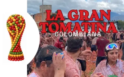 ¡40 toneladas de diversión! La Gran Tomatina Colombiana en Sutamarchan regresa con una edición mundialista